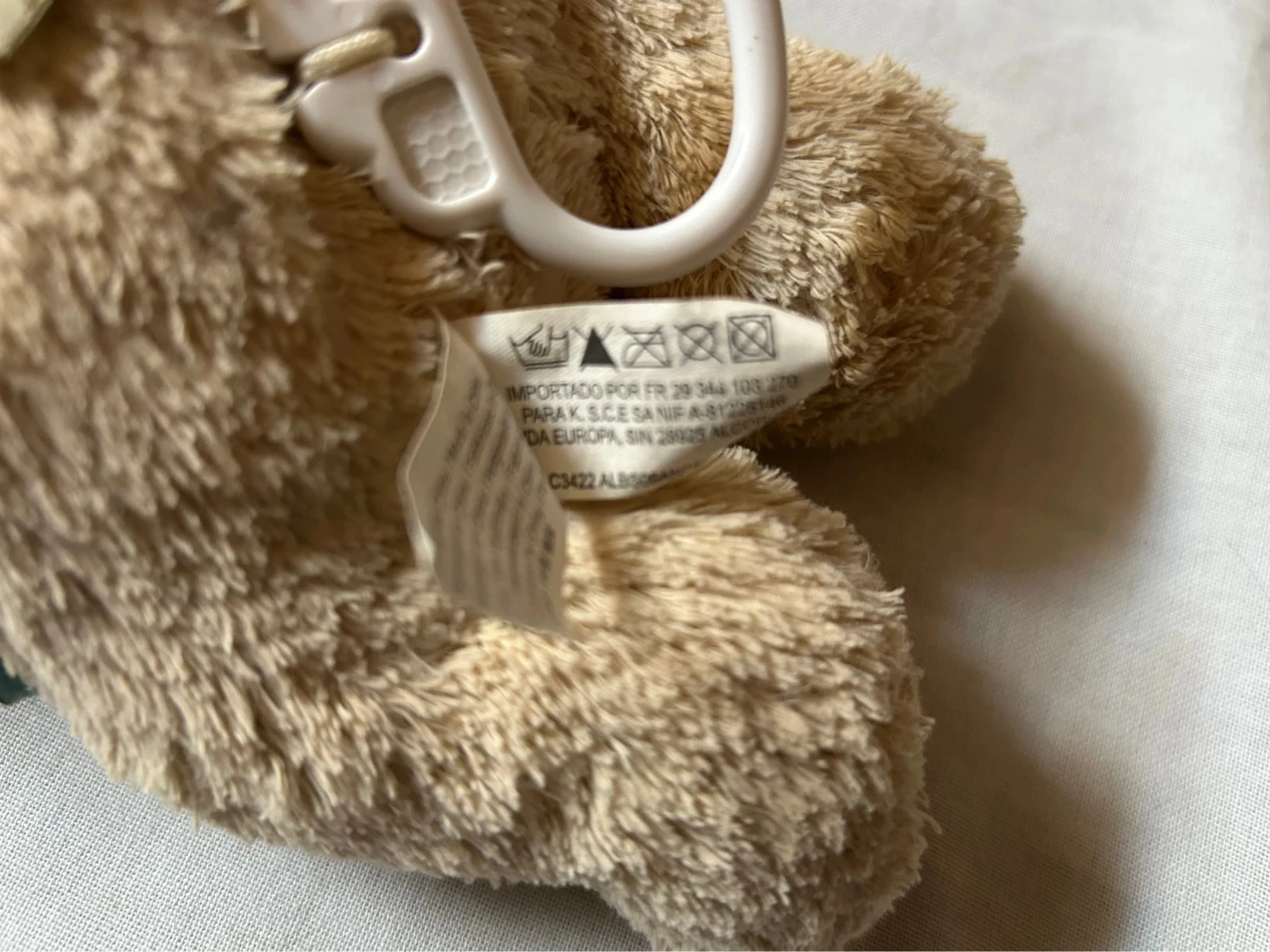 Doudou musical Nicotoy Ours Dormeur – photo 4